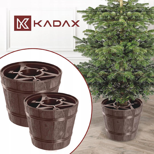 Weihnachtsbaumständer Braun Ψάθινη