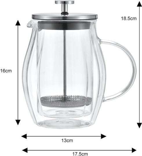 Coffee Tea Maker 0.60l French Press Klausberg Kb-7683