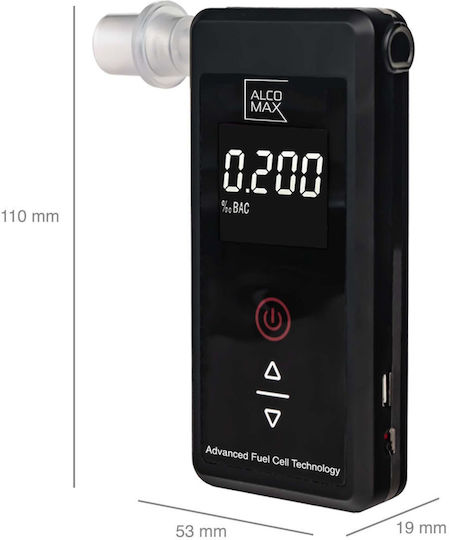 Ax7 Alcooltest Electrochimic Platinum 5000 Măsurători Fără Calibrare