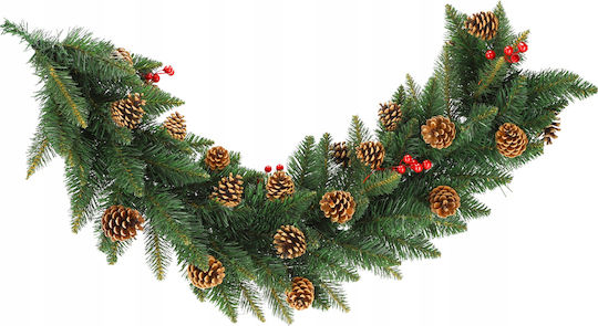 Kadax Christmas Garland 115 Cm Dense Pinecones