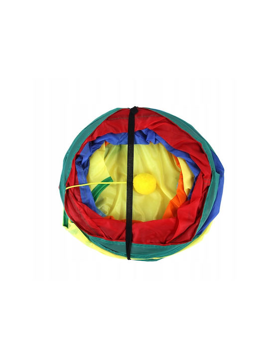 Interaktiver Tunnel für kleine Tiere Zola Polyester 80x55 cm Mehrfarbig