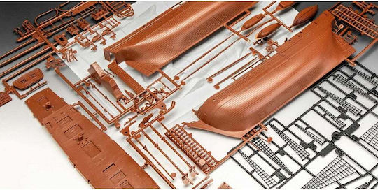 H.m.s Beagle Sailing Ship Assembly Model 178 Parts