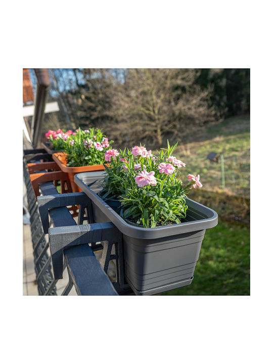 Kadax Balkon Blumenkasten 80cm Griffe Basis Balkon Geländer
