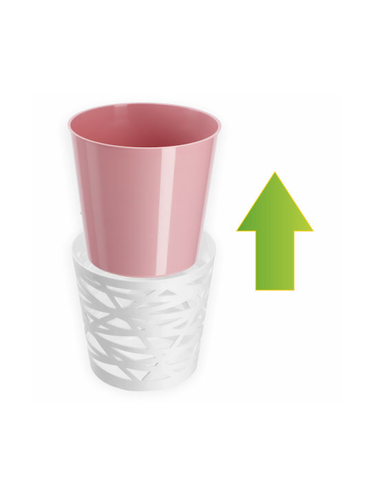 Ghiveci de Flori Kadax, Inserție din Plastic pentru Plante, 19 cm, Roz