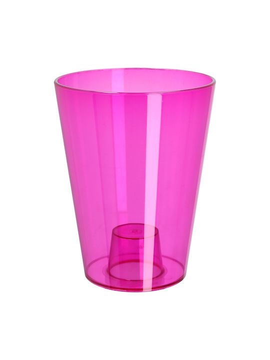 Kadax Ghiveci pentru Orhidee din Plastic 12 cm Roz