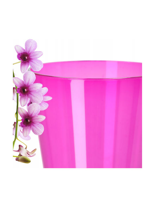 Kadax Ghiveci pentru Orhidee din Plastic 12 cm Roz