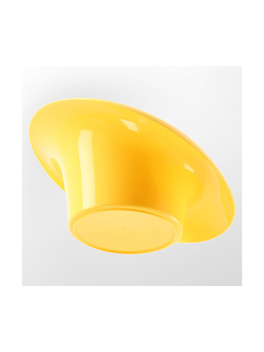 Kadax Ikebana Pot Cover Yellow 9 Cm