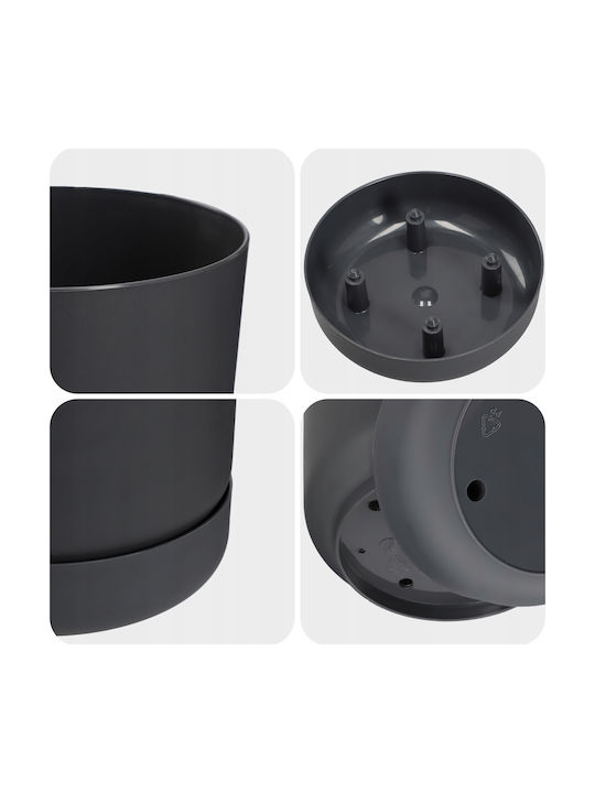 Kadax Pot Saucer 25cm Anthracite