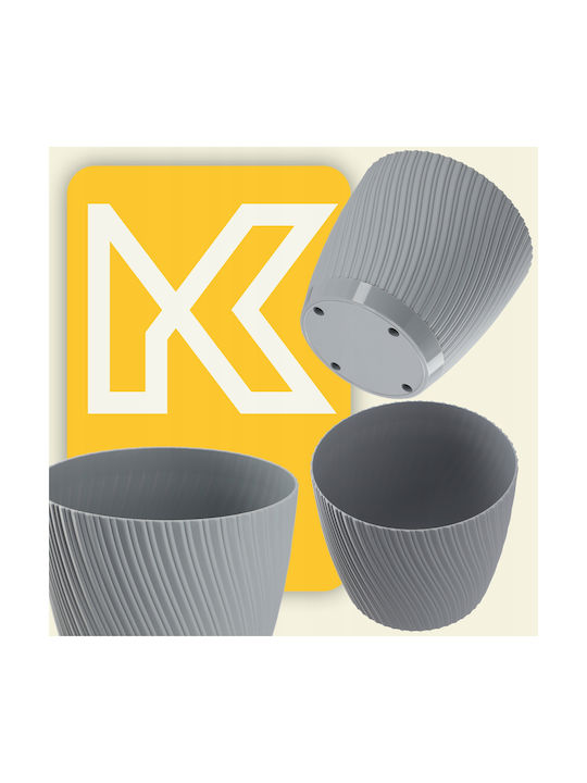 Kadax Pot Saucer 23cm Plastic Gray