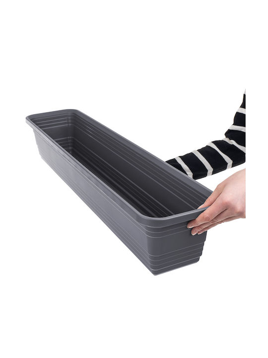 Jardinieră pentru Balcon Kadax 80cm Antracit Cutie pentru Flori