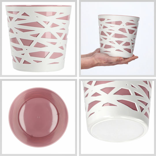 Ghiveci de Flori Kadax, Inserție din Plastic pentru Plante, 15 cm, Roz