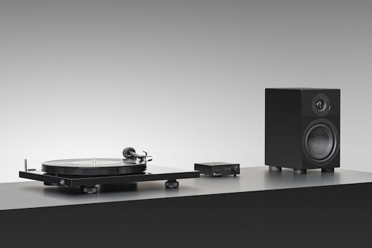 Pro-Ject Audio E1 PHONO + OM5 Πικάπ Μαύρο