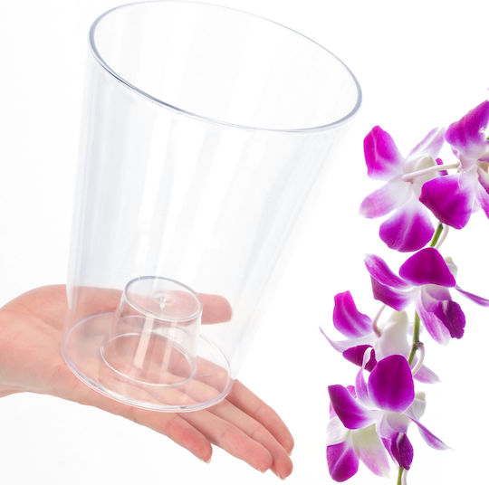 Kadax Orchid Pot Cover Transparent 12cm