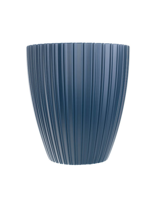 Kadax Flower Pot 40cm Plastic Blue Planter Insert