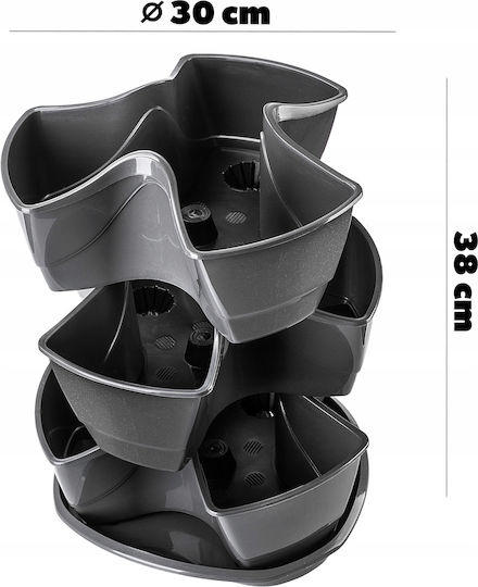 Kadax Triple Cascade Planter Pot