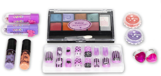Set Cosmetic Cases Children's Makeup Nails