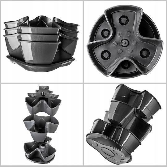 Kadax Triple Cascade Planter Pot