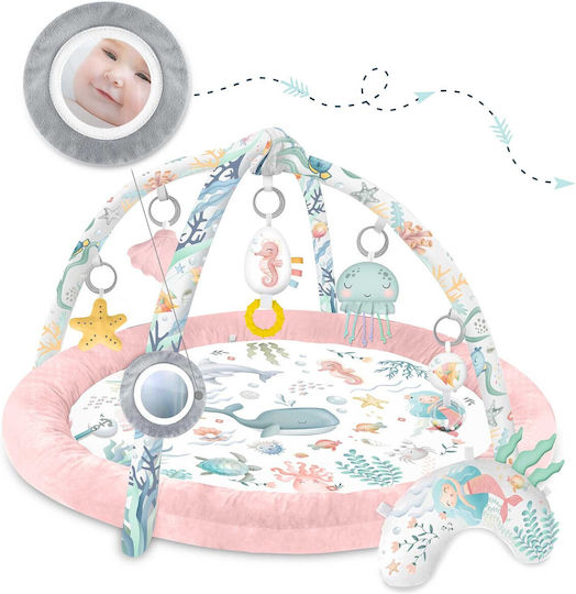 Nukido Ocean Interactive Educational Baby Playmat Pink