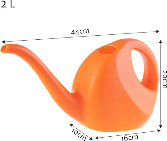 Kadax Пластмаса Поливалка 2лт Orange
