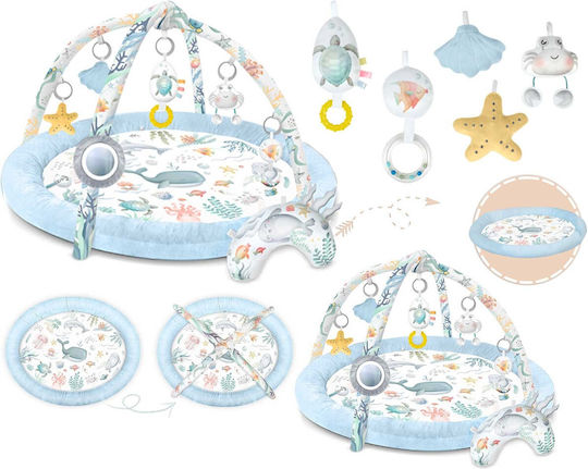 Nukido Ocean Interactive Educational Mat Blue