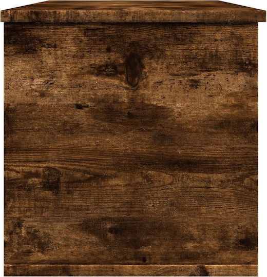 vidaXL Wooden Decorative Trunk Brown 102x35x35cm