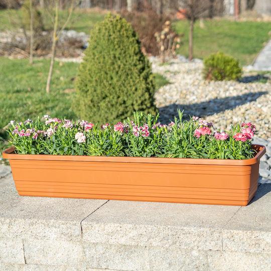 Kadax Balcony Box Planter 60cm Brick Flower Box