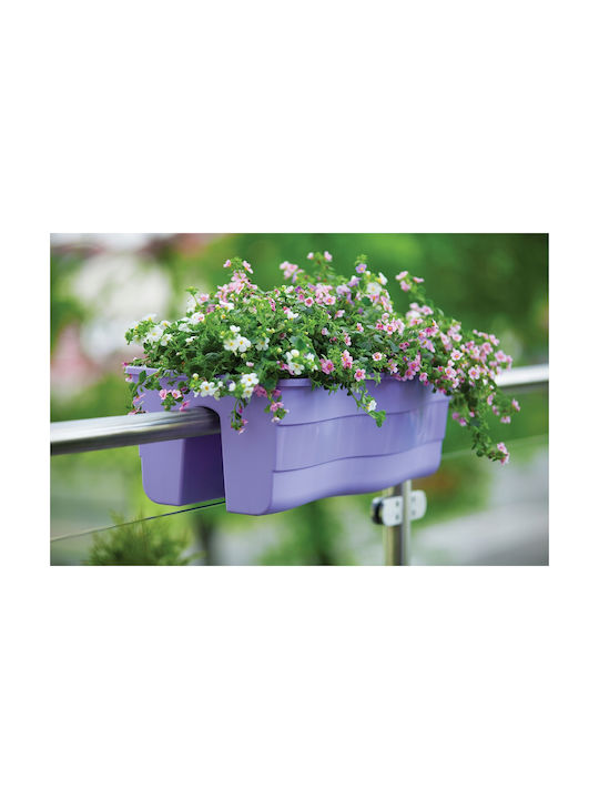 Wave 30cm Balcony Railing Pot Box