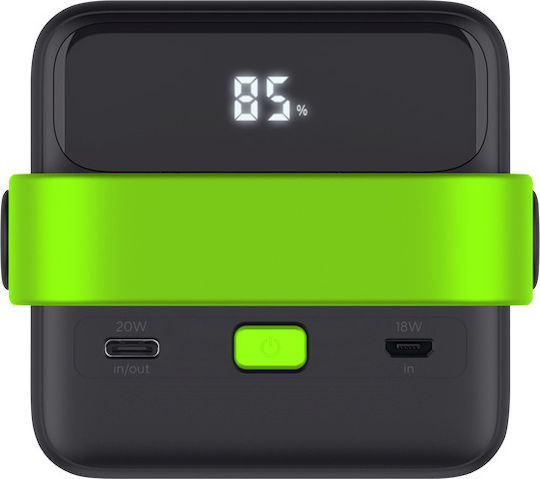 Trust Redoh XXL Baterie Externă 50000mAh 20W Cu 3 Porturi De Ieșire USB-A Și Port USB-C Power Delivery Încărcare Rapidă PPS Negru
