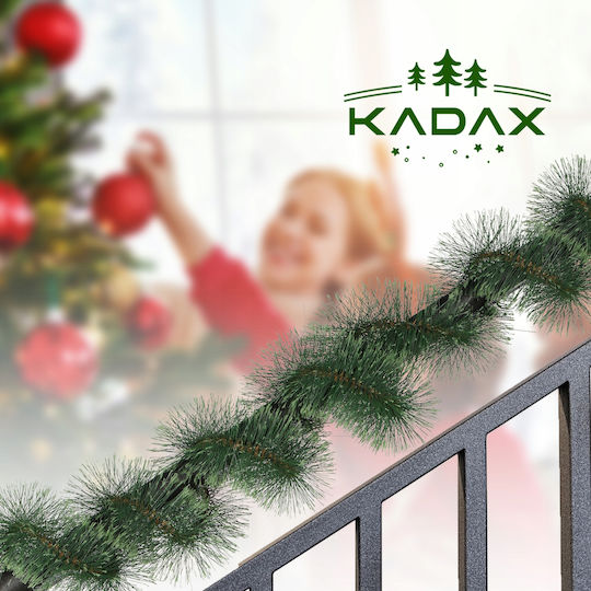 Kadax Χριστουγεννιάτικη Светлинна гирлянда Пластмасова Зелен 1бр