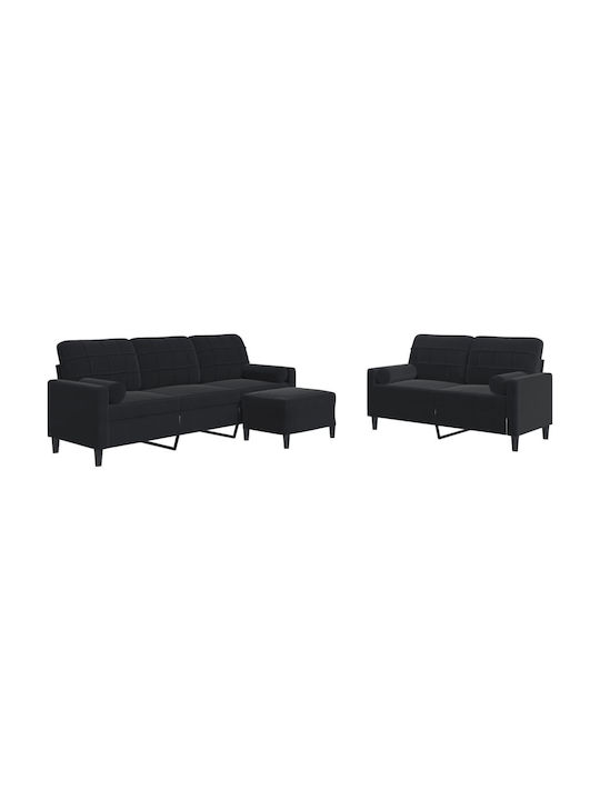 Set de Sufragerie 3 Scaune & 2 Scaune & Taburet