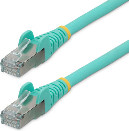 StarTech S/FTP Cat.6a Gigabit Network Cable Ethernet 0.5m Turquoise