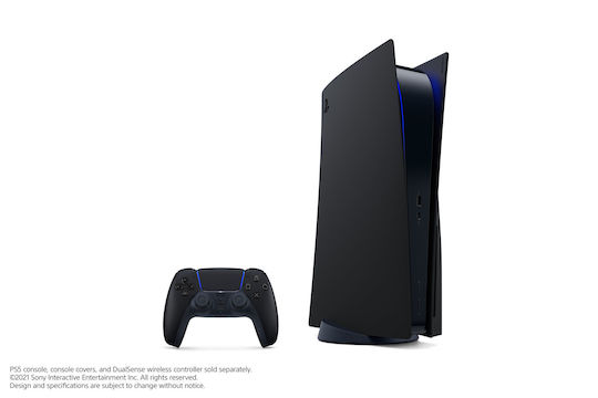 Plastic PS5 Skin Black