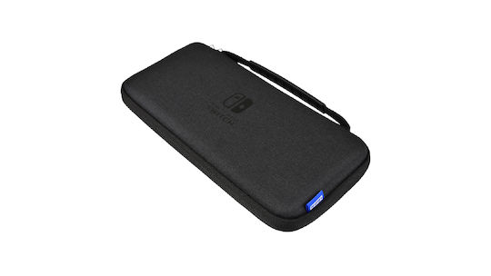 Hori Slim Tough Pouch Fabric Switch OLED Carrying Case Black
