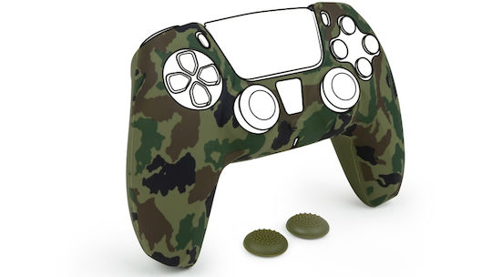 Nacon Protective Kit Silicone PS5 Controller Protective Case Green
