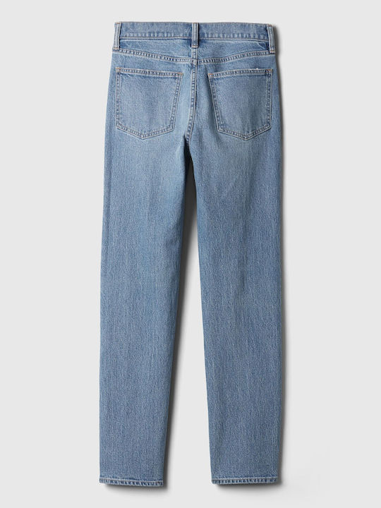 High Rise '90s Straight Τζιν Παντελόνι Medium Indigo