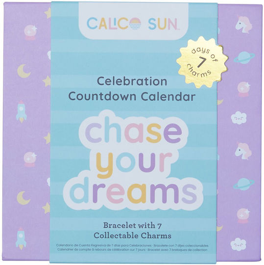 Gift Set Bracelet Charms Calendar Celebrating Events Chase Your Dream