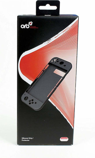 ORB Silicone Grip Protector για Κονσόλα Switch Μαύρη