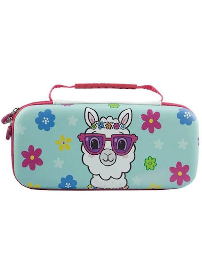 Imp Tech Llama Case Cyan pentru Consolă Switch Lite