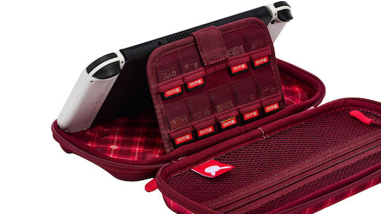 PowerA Schalter / Switch Lite / Schalter OLED Pikachu Plaid Red