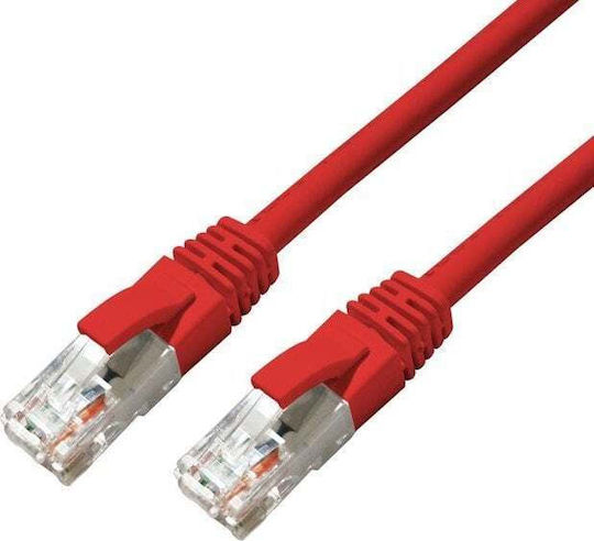 Microconnect U/UTP Kat.6a Ethernet Netzwerkkabel 3m Rotes