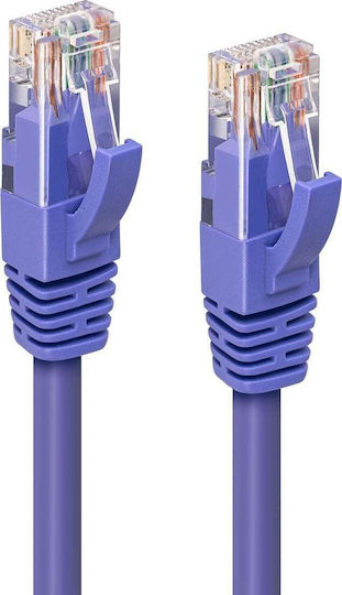 Microconnect U/UTP Cat.6a (Gigabit) Καλώδιο Δικτύου Ethernet 1.5m Μωβ