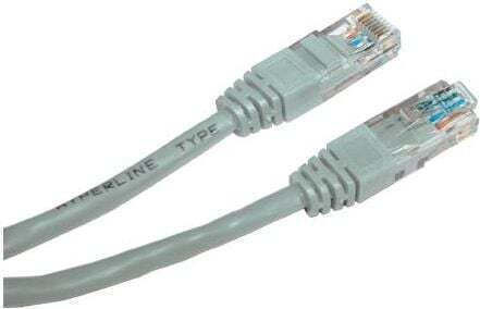 Logo Collection U/UTP Cat.5e (Gigabit) Καλώδιο Δικτύου Ethernet 3m Γκρι
