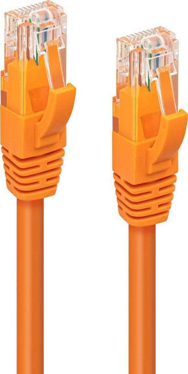 Microconnect U/UTP Cat.6a (Gigabit) Καλώδιο Δικτύου Ethernet 0.5m Πορτοκαλί