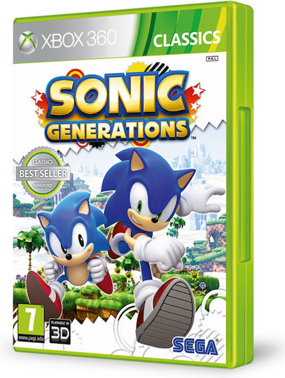 Sonic Generations Edition Xbox 360 Game