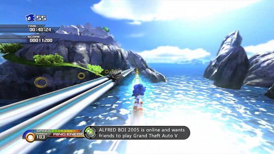 Sonic Unleashed Xbox 360 Game