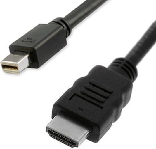 Value Cable mini DisplayPort male - HDMI male 2m Black ()