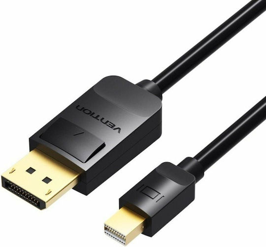 Vention Cable DisplayPort male - mini DisplayPort male 3m Μαύρο (HAABI)