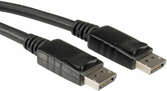 Secomp Cable DisplayPort male - DisplayPort male 2m Μαύρο (S3691-100)