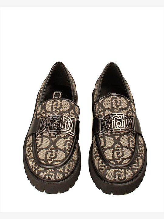 Γυναικεία Loafers Liu Jo Cora 06 Mocassino Sf4005-tx412-22222 Μαυρο