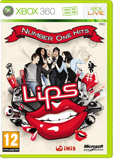Lips Number One Hits Edition Xbox 360 Game